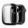 Rama din plastic DUX DUCIS HAMO (rezistenta la impact, efect metalic + protectie ecran) NEGRU Apple Watch Series 6 44mm