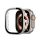 Rama din plastic DUX DUCIS HAMO (rezistenta la impact, efect metalic + protectie ecran) SILVER Apple Watch Ultra 49mm