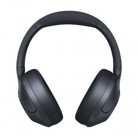 Căști bluetooth HAYLOU S35 STEREO (v5.2, microfon, filtru activ de zgomot, pliabil + cablu jack de 3,5 mm) NEGRU