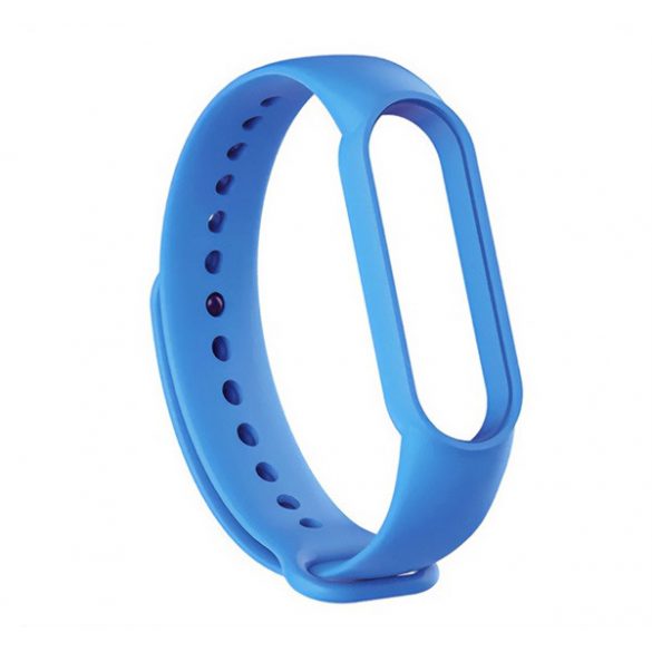 Curea de schimb (dimensiune personalizată, silicon) ALBASTRU DESCHIS Xiaomi MI Band 3, Xiaomi MI Band 4