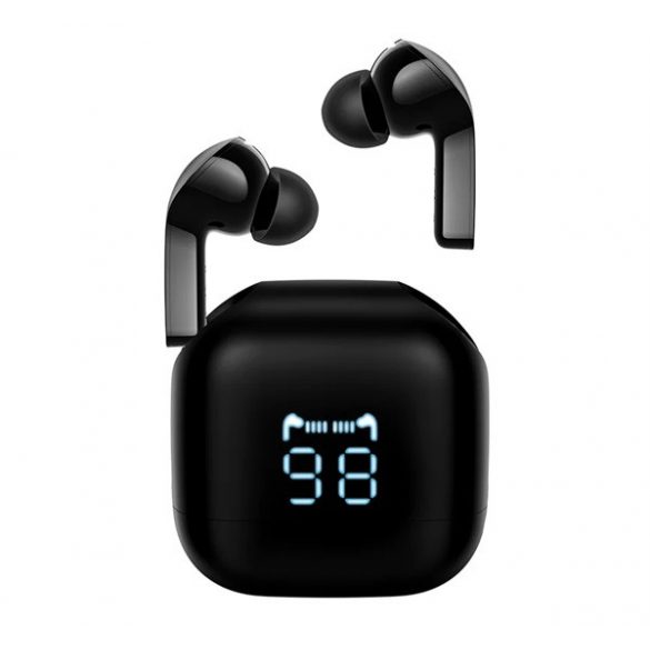 Căști bluetooth MIBRO EARBUDS 3 PRO STEREO (v5.3, TWS, microfon, filtru de zgomot, IPX4 rezistent la apă + carcasă de încărcare) NEGRU