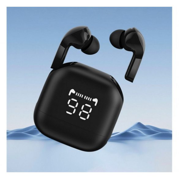 Căști bluetooth MIBRO EARBUDS 3 PRO STEREO (v5.3, TWS, microfon, filtru de zgomot, IPX4 rezistent la apă + carcasă de încărcare) NEGRU