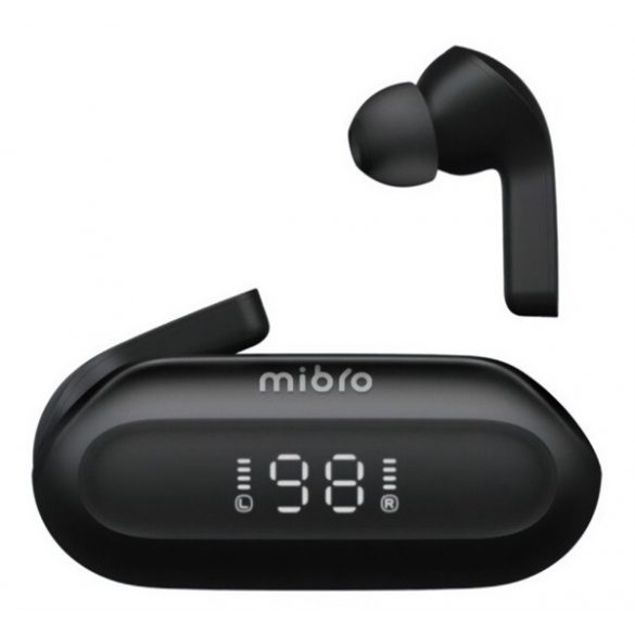 MIBRO EARBUDS 3 căști bluetooth STAREO (v5.3, TWS, microfon, anulare zgomot, afișaj LED + încărcător) NEGRU