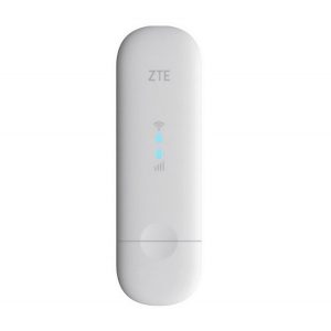 ZTE MF79U modem USB portabil/USB stick (HOTSPOT, 150 Mbps, 4G LTE, cititor de carduri microSD) ALB