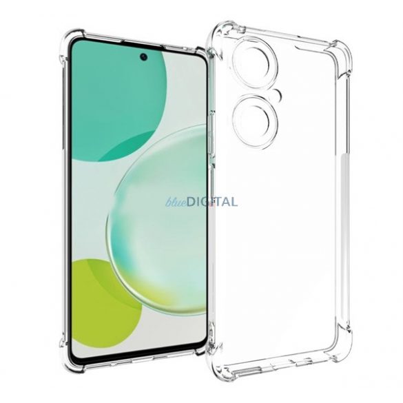 Protectie din silicon pentru telefon (rezistenta la impact mediu, colt cu perna de aer) TRANSPARENT Huawei Nova 11i