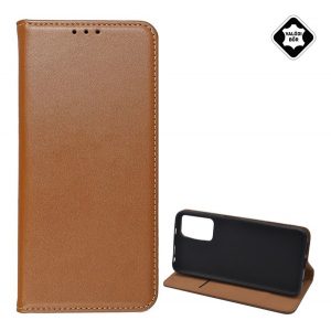 Husă stativă, piele naturală (FLIP, deschidere laterală, desktop) BARNA Xiaomi Redmi Note 12S