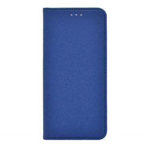 Carcasa in picioare, efect piele (FLIP, deschidere laterala, functie suport de masa, model romb) ALBASTRU INCHIS Huawei Nova 10 Pro