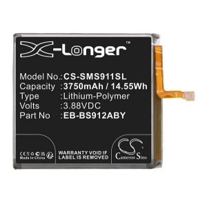 Baterie Li-Polymer CAMERON SINO (3,88V/3750mAh, compatibil cu Samsung EB-BS912ABY) NEGRU Samsung Galaxy S23 (SM-S911)