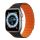 Curea de schimb DUX DUCIS (dimensiune personalizată, mică, silicon, 3D, magnetică) NEGRU/ORANGE Apple Watch Series 7 41mm, Apple Watch Series 8 41mm, Apple Watch Series 4 40mm, Apple Watch Series 5 40mm, Apple Watch Series 6 40mm, Apple Ceasuri Seri