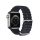 Curea de schimb DUX DUCIS (dimensiune personalizată, mare, silicon, reglabilă, ondulată) GR ÎNCHIS Apple Watch Series 7 45mm, Apple Watch Series 8 45mm, Apple Watch Series 4 44mm, Apple Watch Series 5 44mm, Apple Watch Series 6 44mm, Apple Watch Ser