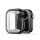 Cadru din silicon DUX DUCIS (BUMPER, rezistenta la impact) NEGRU Apple Watch Series SE 2 40mm, Watch Series 6 40mm, Watch Series 5 40mm