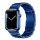 Curea de schimb HOCO WA10 (dimensiune personalizată, mare, metal) ALBASTRU ÎNCHIS Apple Watch Series 9 45mm, Watch Ultra 49mm, Watch Series 8 45mm