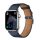 Curea de schimb HOCO WA17 (dimensiune personalizată, mică, silicon, efect piele, reglabilă) ALBASTRU ÎNCHIS Apple Watch Series 1 38mm, Apple Watch Series 2 38mm, Apple Watch Series 3 38mm, Apple Watch Series 4 40mm, Apple Watch Series 5 40mm, Apple 