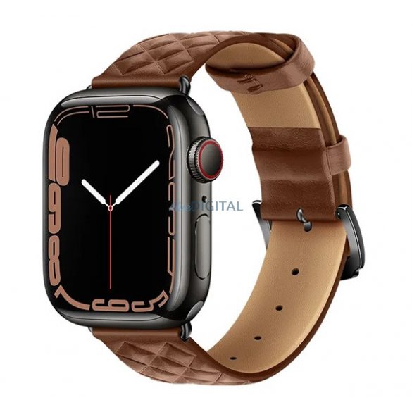 Curea de schimb HOCO WA18 (dimensiune personalizată, mică, silicon, efect piele, reglabilă, diamant 3D) MARO Apple Watch Series 1 38mm, Apple Watch Series 2 38mm, Apple Watch Series 3 38mm, Apple Watch Series 4 40mm, Apple Watch Series 5 40mm , Appl