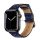 Curea de schimb HOCO WA18 (dimensiune personalizată, mică, silicon, efect piele, reglabilă, romb 3D) ALBASTRU ÎNCHIS Apple Watch Series 7 41mm, Apple Watch Series 8 41mm, Apple Watch Series 1 38mm, Apple Watch Series 2 38mm, Apple Watch Series 3 38 