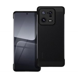 protecțiede plastic pentru telefon (respirabil, model perforat, protecție pentru cameră) negru Xiaomi 13 Pro