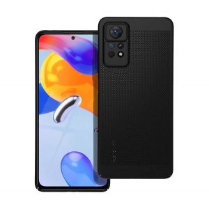 protecțiede plastic pentru telefon (respirabil, model perforat, protecție pentru cameră) negru Xiaomi Redmi Note 11 Pro