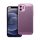 Protectie din plastic pentru telefon (respirabila, model perforat, protectie camera) PURPLE Apple iPhone 12