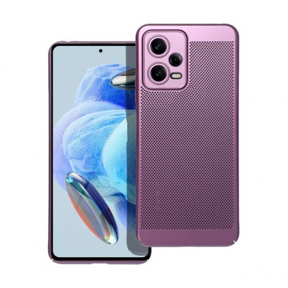 Protectie din plastic pentru telefon (respirabila, model perforat, protectie camera) MOVOL Xiaomi Redmi Note 12 5G, Xiaomi Poco X5 5G