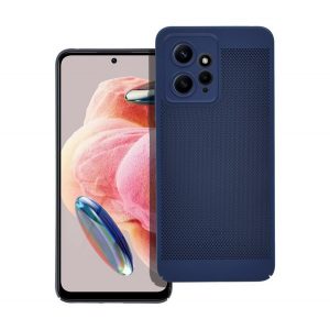 protecțiede plastic pentru telefon (respirabil, model perforat, protecție pentru cameră) BOTTLE albastruXiaomi Redmi Note 12 4G