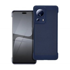 Protector din plastic pentru telefon (respirabil, model de gauri, protectie pentru camera) ALBASTRU INCHIS Xiaomi 13 Lite