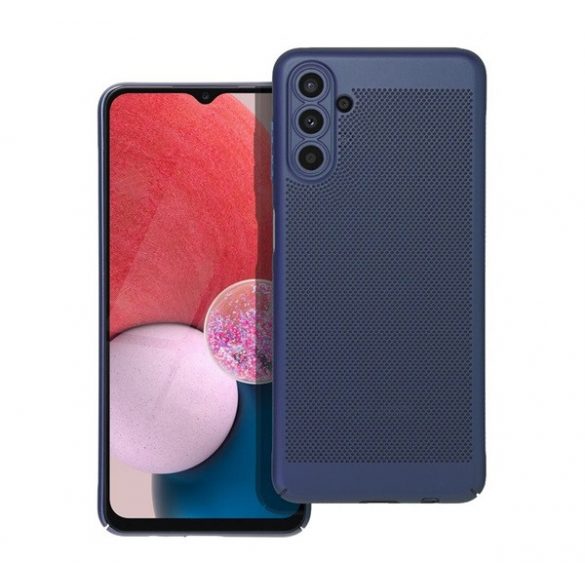 Protecție din plastic pentru telefon (respirabilă, model perforat, protecție pentru cameră) ALBASTRU ÎNCHIS Samsung Galaxy A13 5G (SM-A136), Samsung Galaxy A04s (SM-A047F)