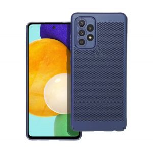 Protecție din plastic pentru telefon (respirabilă, model perforat, protecție pentru cameră) ALBASTRU ÎNCHIS Samsung Galaxy A52 5G (SM-A526F), Samsung Galaxy A52s 5G (SM-A528), Samsung Galaxy A52 4G (SM-A525F)