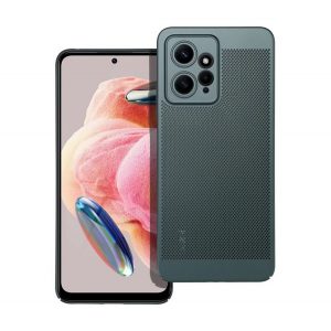 Protectie din plastic pentru telefon (respirabila, model perforat, protectie camera) VERDE ÎNCHIS Xiaomi Redmi Note 12 4G