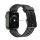 Curea de schimb (dimensiune personalizată, mică, silicon, 3D) NEGRU Apple Watch Series 7 41mm, Apple Watch Series 8 41mm, Apple Watch Series 4 40mm, Apple Watch Series 6 40mm, Apple Watch Series SE 2 40mm, Apple Watch Series SE 40mm, Aplic