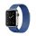 Curea de schimb (dimensiune personalizată, mică, metalică, curea Milan, magnetică) ALBASTRU ÎNCHIS Apple Watch Series 5 40mm, Apple Watch Series 4 40mm, Apple Watch Series 6 40mm, Apple Watch Series SE 2 40mm, Apple Watch Series SE 40mm, Apple Watch