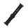 Curea de schimb (dimensiune personalizată, mică, silicon, dimensiune S/M) NEGRU Apple Watch Series 1 38 mm, Apple Watch Series 2 38 mm, Apple Watch Series 3 38 mm, Apple Watch Series 5 40 mm, Apple Watch Series 4 40 mm, Apple Watch Series 6 40 mm, A