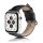 Curea de schimb (dimensiune personalizată, mare, silicon, efect piele) NEGRU Apple Watch Series SE 44mm, Apple Watch Series 7 45mm, Apple Watch Series 8 45mm, Apple Watch Ultra 49mm, Apple Watch Series 1 42mm, Apple Watch Series 2 42mm, Apple Vezi