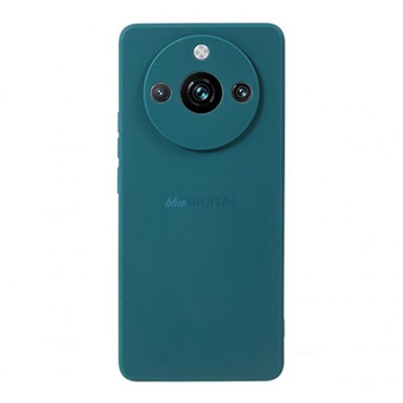 Protector de telefon din silicon (mat) VERDE ÎNCHIS Realme 11 Pro, Realme 11 Pro Plus