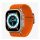 Curea de rezervă SPIGEN LITE FIT (dimensiune personalizată, mare, textil) ORANGE Apple Watch Series 1 42mm, Apple Watch Series 2 42mm, Apple Watch Series 3 42mm, Apple Watch Series 4 44mm, Apple Watch Series 5 44mm, Apple Watch Series 6 44mm, Apple 