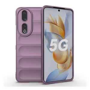 Silicon protecțiepentru telefon (rezistent la impact mediu, protecție cameră, model 3D) LILA Honor 90 5G