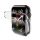 Cadru din silicon USAMS (dimensiune personalizată, ultra-subțire) TRANSPARENT Apple Watch 4/5/6/SE/SE2 (44 mm)