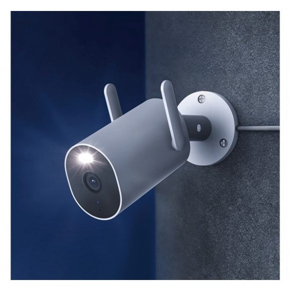 XIAOMI SMART CAMERA WIFI AW300 cameră de securitate exterioară (360°, microfon, vedere pe timp de noapte, detectarea mișcării, 1440p) ALB