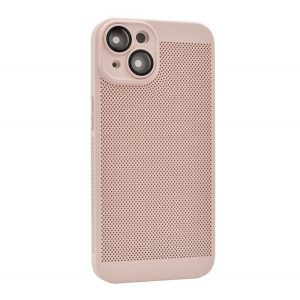 Protectie din plastic pentru telefon (respirabila, model perforat, protectie camera) ROZ Apple iPhone 14