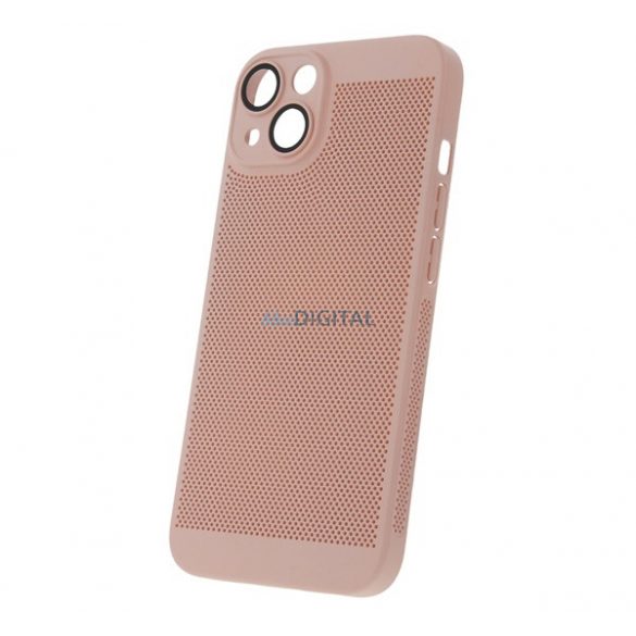 Protectie de telefon din plastic (respirabila, model perforat, protectie camera) ROZ Xiaomi Redmi 12C