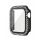 Cadru din silicon (BUMPER, strass) NEGRU Apple Watch Series SE 40mm, Watch Series SE 2 40mm, Watch Series 6 40mm