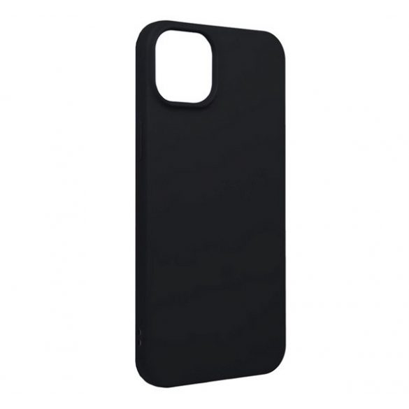 Protector de telefon din silicon (mat) NEGRU Apple iPhone 15 Plus