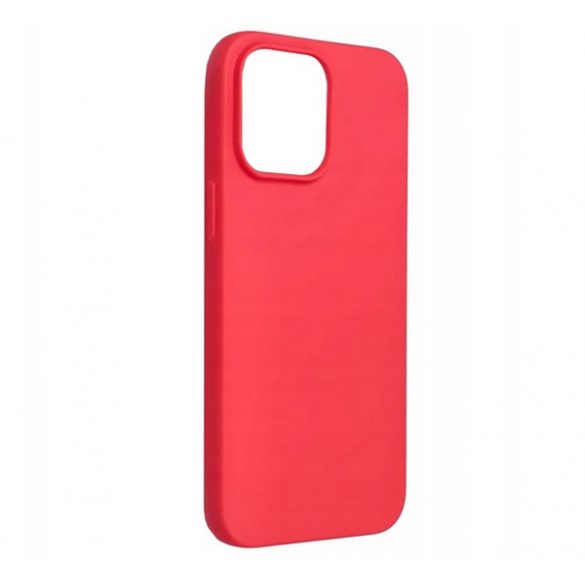 Protector de telefon din silicon (mat) RED Apple iPhone 15