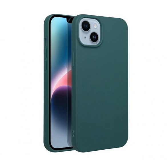 Protector de telefon din silicon (mat) VERDE ÎNCHIS Apple iPhone 15 Pro Max