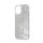 Protectie de telefon din silicon (interior din plastic, spate lucios) SILVER Apple iPhone 15 Plus