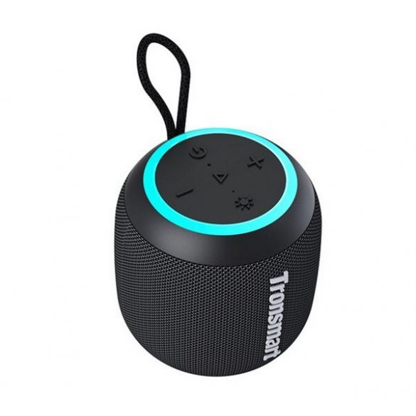 TRONSMART T7 MINI difuzor portabil bluetooth (v5.3, baterie internă 2500mAh, 15W, impermeabil IPX7) NEGRU