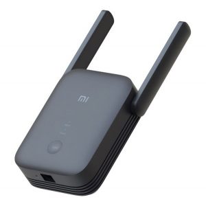 XIAOMI MI EXTENDER AC1200 wireless, amplificator de semnal WiFi portabil (port Ethernet, 1200 Mbps, 2 antene) NEGRU