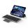 DUX DUCIS OK tastatură bluetooth + touch pad (universal, suport desktop, QWERTY, limba engleză) DARK GREY