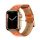 Curea de schimb HOCO WA18 (dimensiune personalizată, mică, silicon, efect piele, reglabilă, diamant 3D) ORANGEL Apple Watch Series 1 38mm, Apple Watch Series 2 38mm, Apple Watch Series 3 38mm, Apple Watch Series 4 40mm, Apple Watch Series 5 40mm , S