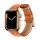 Curea de schimb HOCO WA18 (dimensiune personalizată, mare, silicon, efect piele, reglabilă, diamant 3D) ORANGEL Apple Watch Series 1 42mm, Apple Watch Series 2 42mm, Apple Watch Series 3 42mm, Apple Watch Series 4 44mm, Apple Watch Series 5 44mm , S