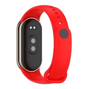 Curea de rezervă (dimensiune personalizată, silicon) RED Xiaomi Band 8